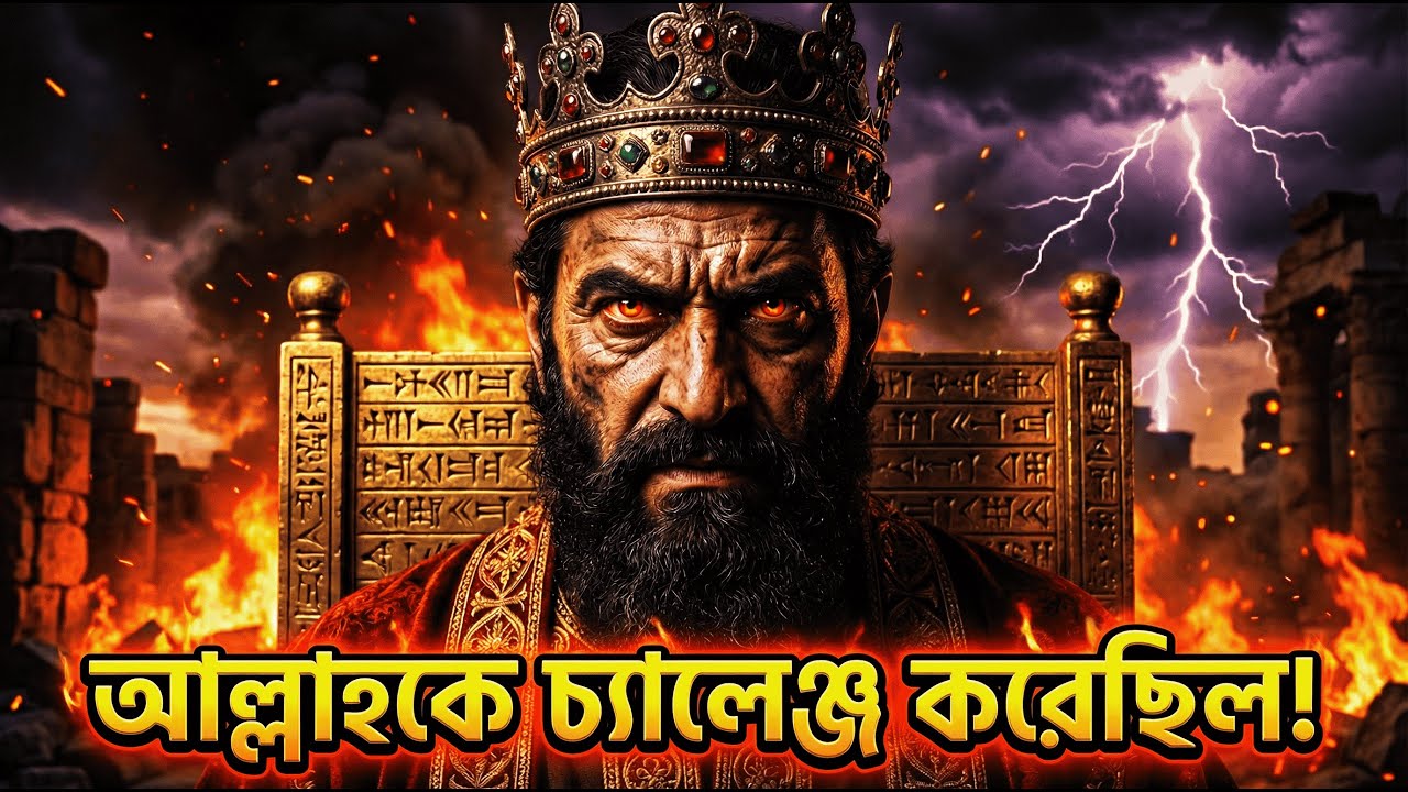 আল্লাহকে চ্যালেঞ্জ করেছিল! | বাদশাহ নামরুদের ভয়ংকর পরিণতি | Quranic Story😱