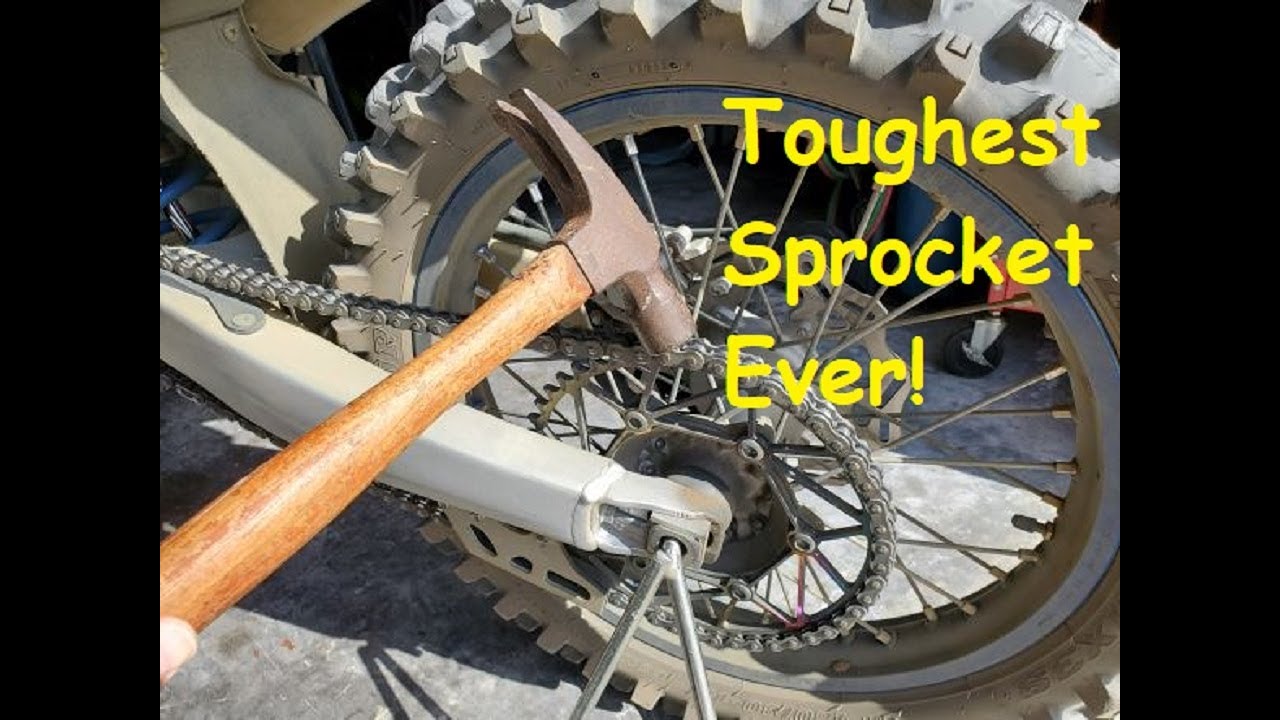 Toughest Sprocket I've ever seen!  Barely ever need to adjust your chain.