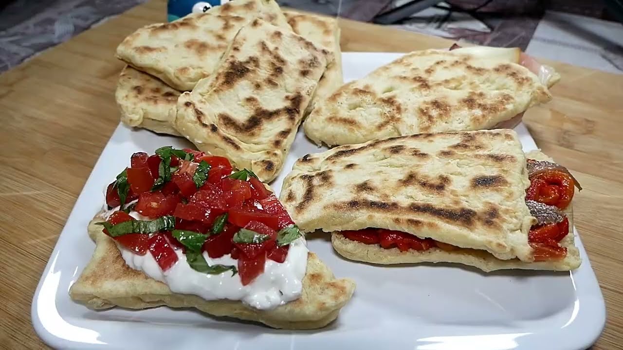 Come Fare il Pane in Casa Cotto in Padella Rettangoli di Pane in Padella