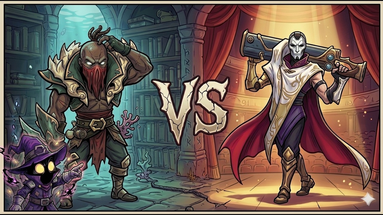 Can Jhin Control Beat Pyke? (Full Gameplay)