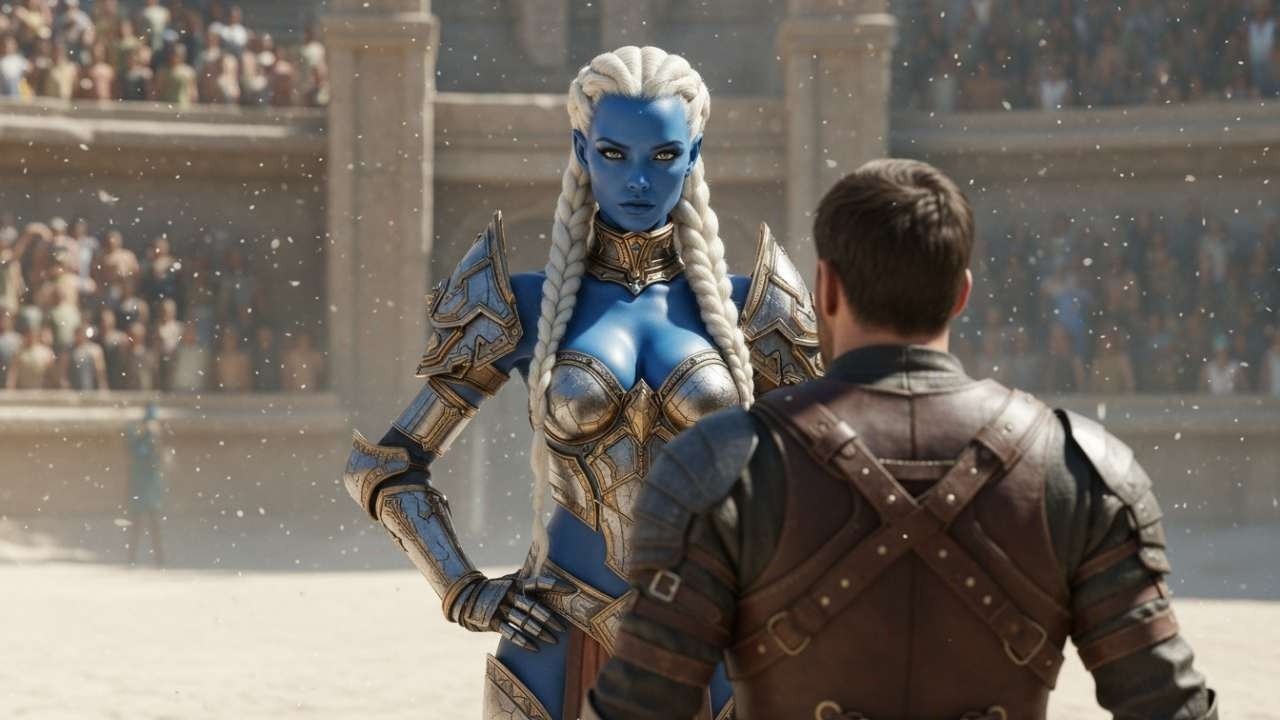 I'll Destroy You in Just 30 Seconds,' Said the Warrior Alien Woman...Then She Realized She Was Wrong