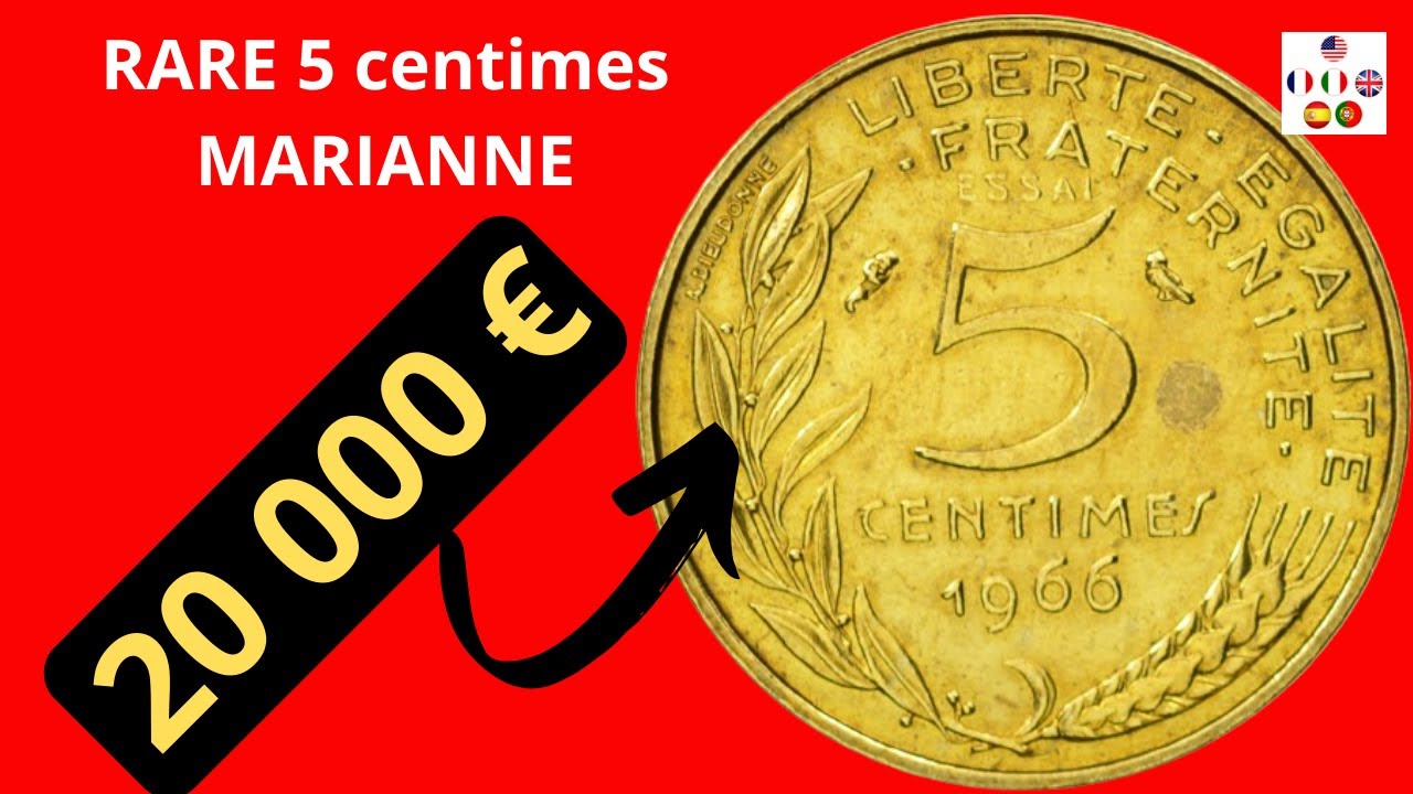 RARE 5 centimes MARIANNE