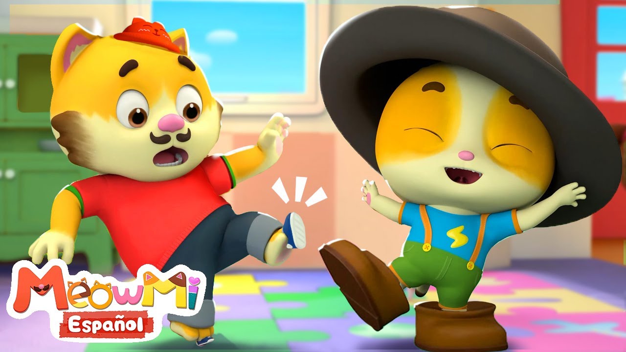 Grande vs Pequeño | Más Canción Infantil | 🐱MeowMi Family Show Español