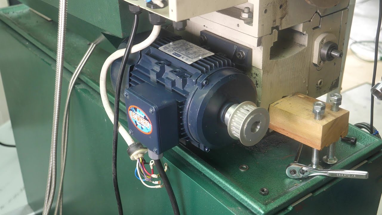 G0602 Lathe 3-Phase Motor Install - the easy way! (edited)