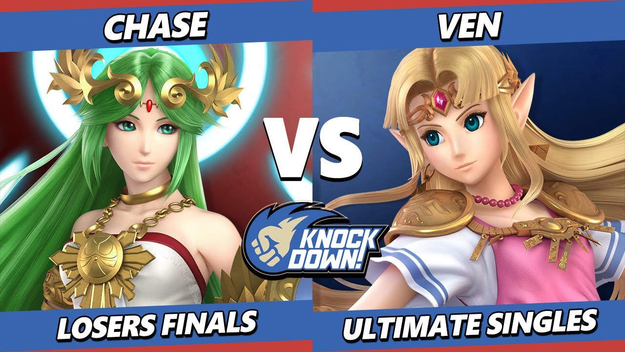 Knockdown 89 Losers Finals - Chase (Palutena) Vs. Ven (Zelda) Smash Ultimate - SSBU