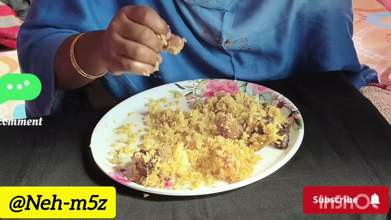 Big bites Beef 🍖 pulao Bengali eating show #bengali #mukbang#eattingshow #asmr @Neh-m5z @foodyalamin