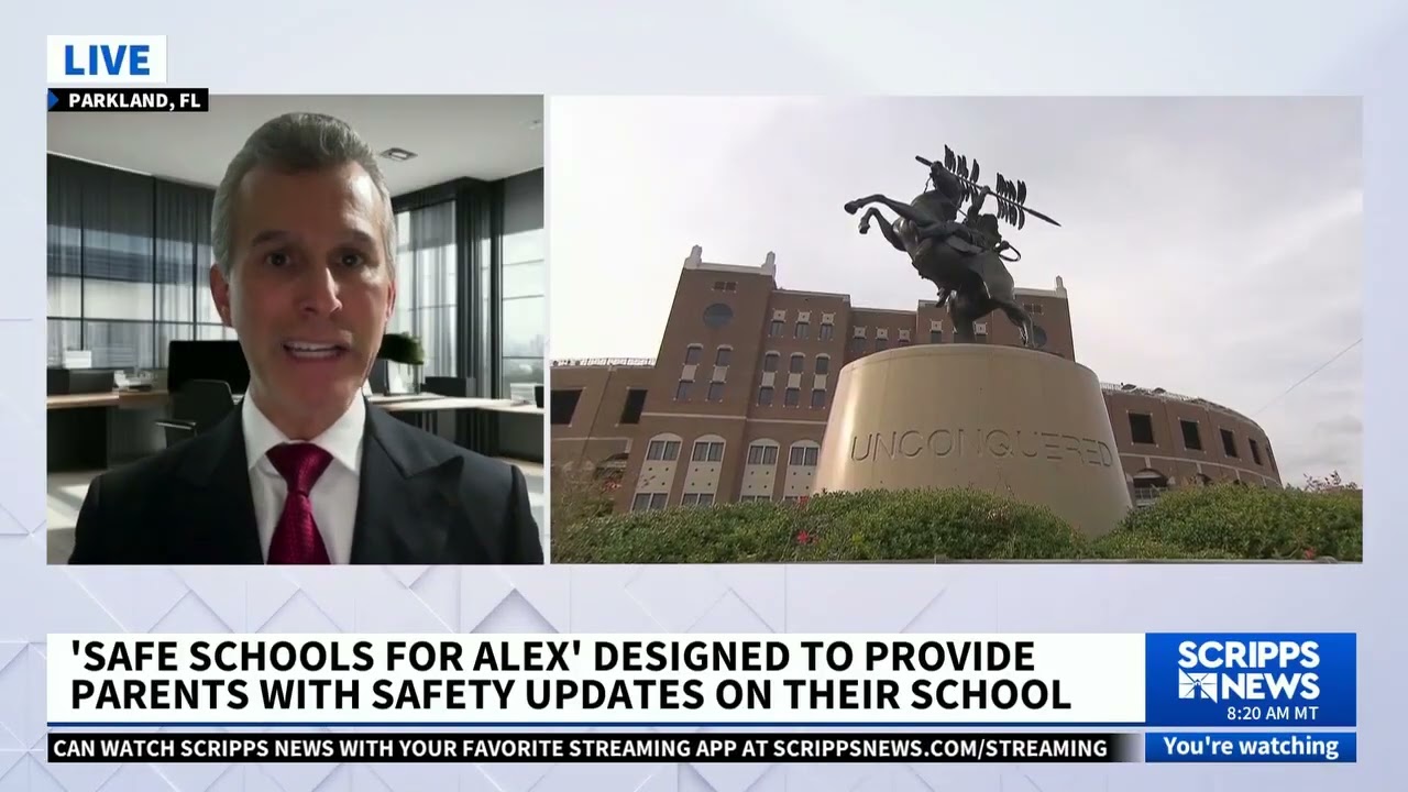 His son was killed in a Florida school shooting  He's still fighting for 'Safe Schools for Alex'