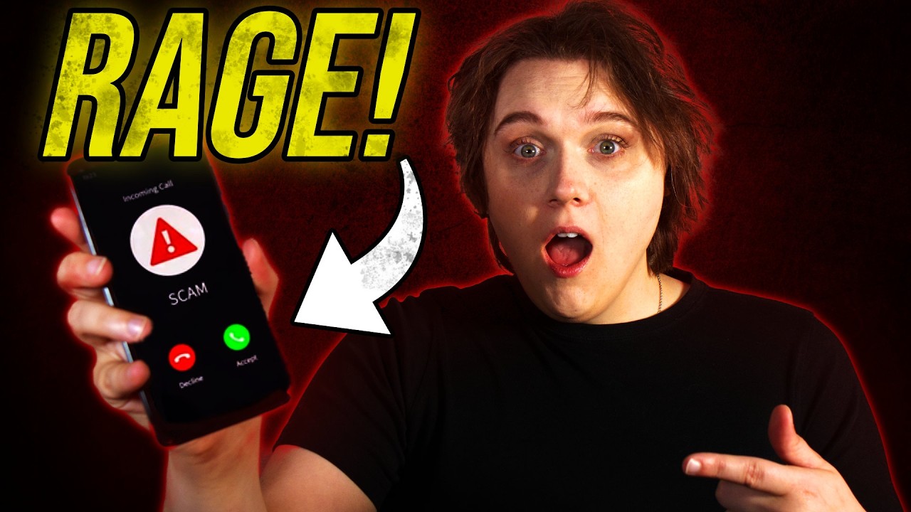 RAGING Scammer becomes Unhinged