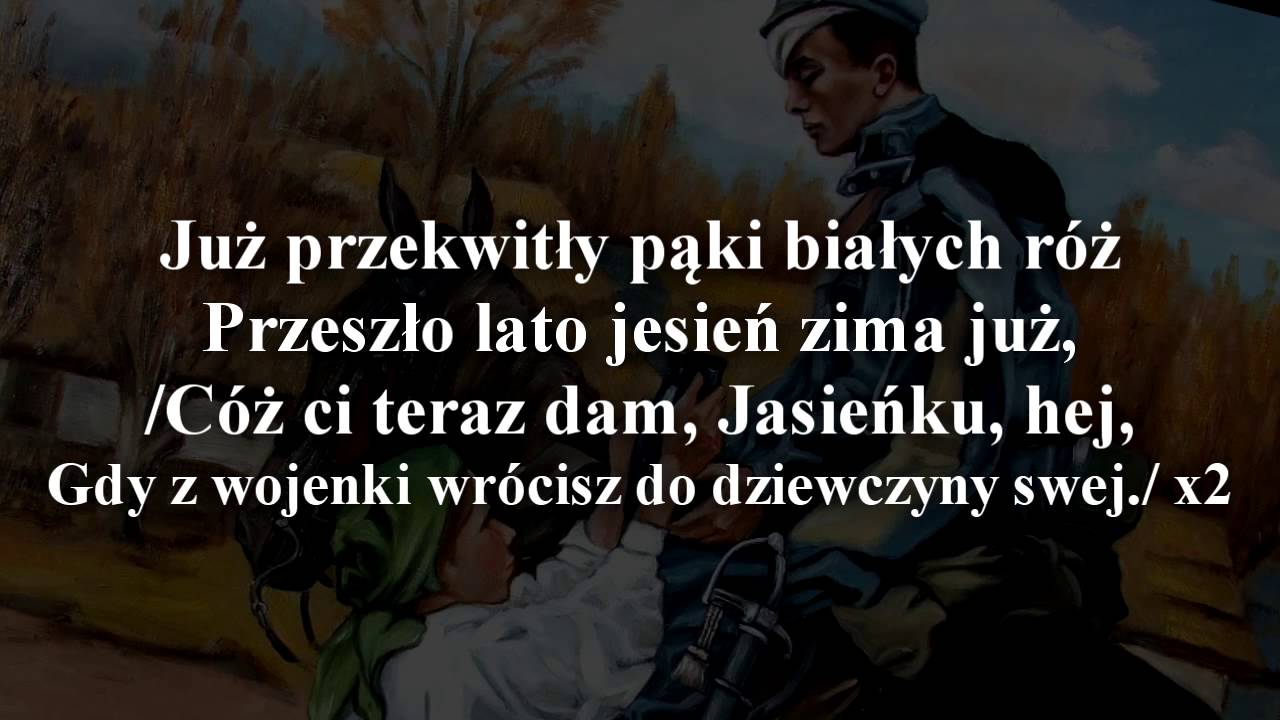 Rozkwitały pąki białych róż TEKST