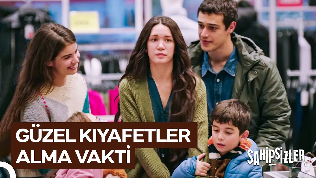 Azize ve Kardeşleri Doyasıya Alışveriş Yaptı | Sahipsizler