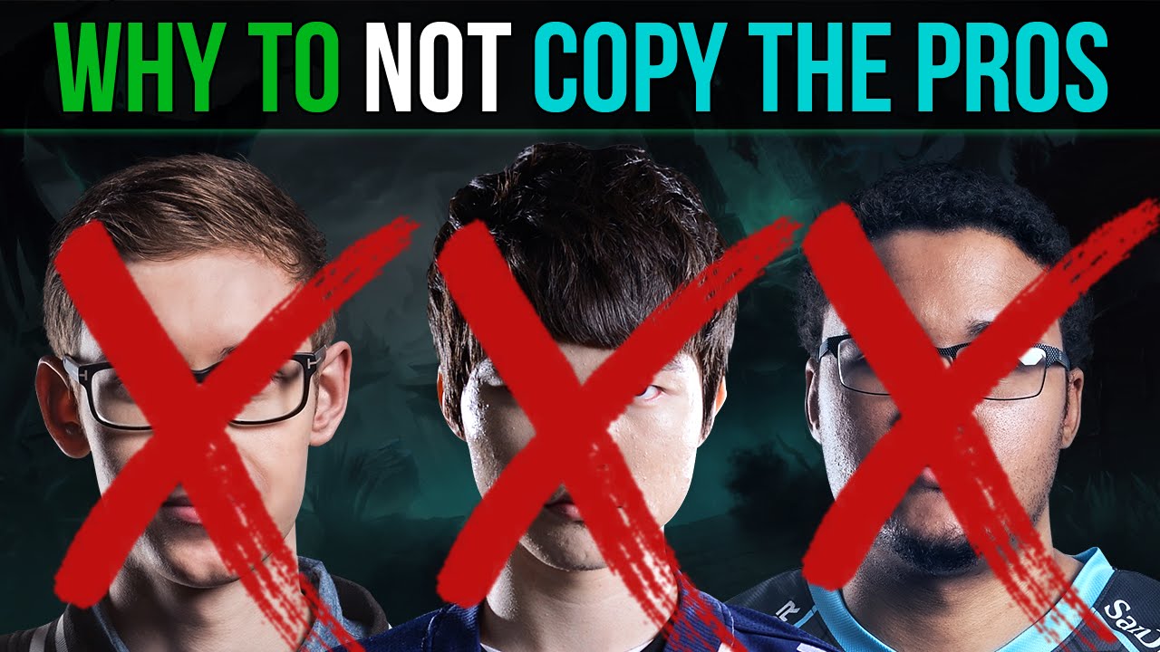 Why You Should NOT Copy The Pros / Pro Teams