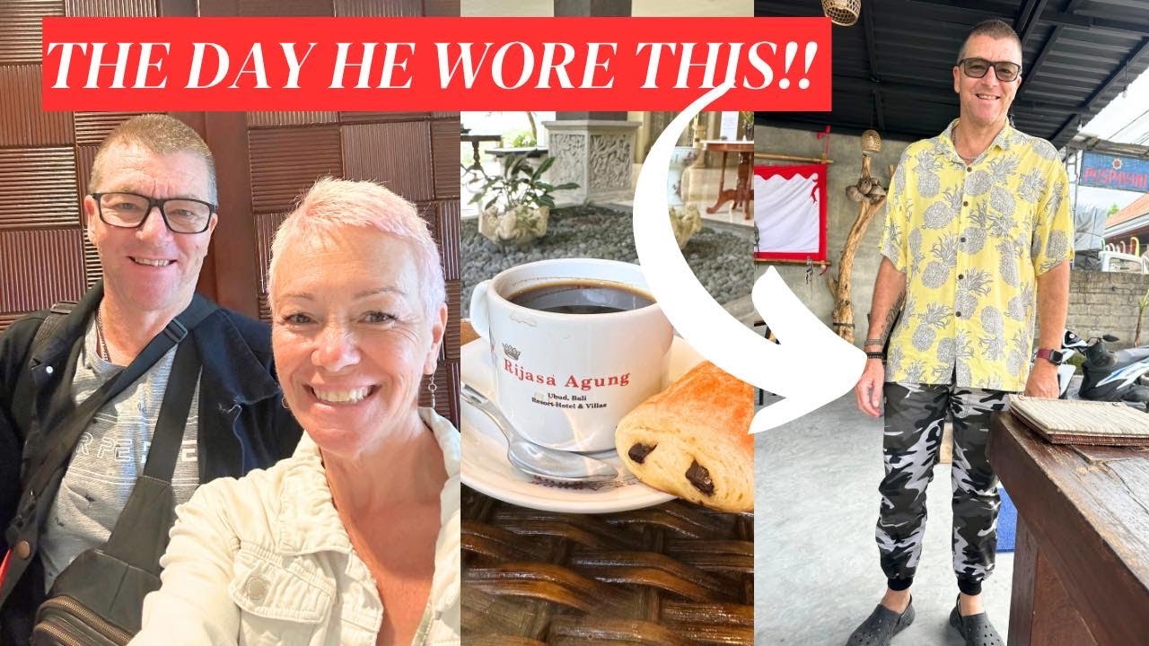 Where’s his FASHION SENSE? We look in UBUD BALI
