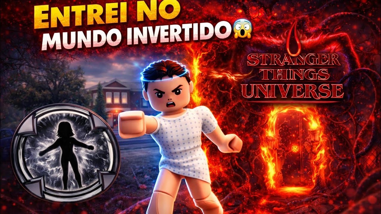 ENTREI NO MUNDO INVERTIDO… MAS NÃO TINHA NADA LÁ 😨 /Stranger Things Universe