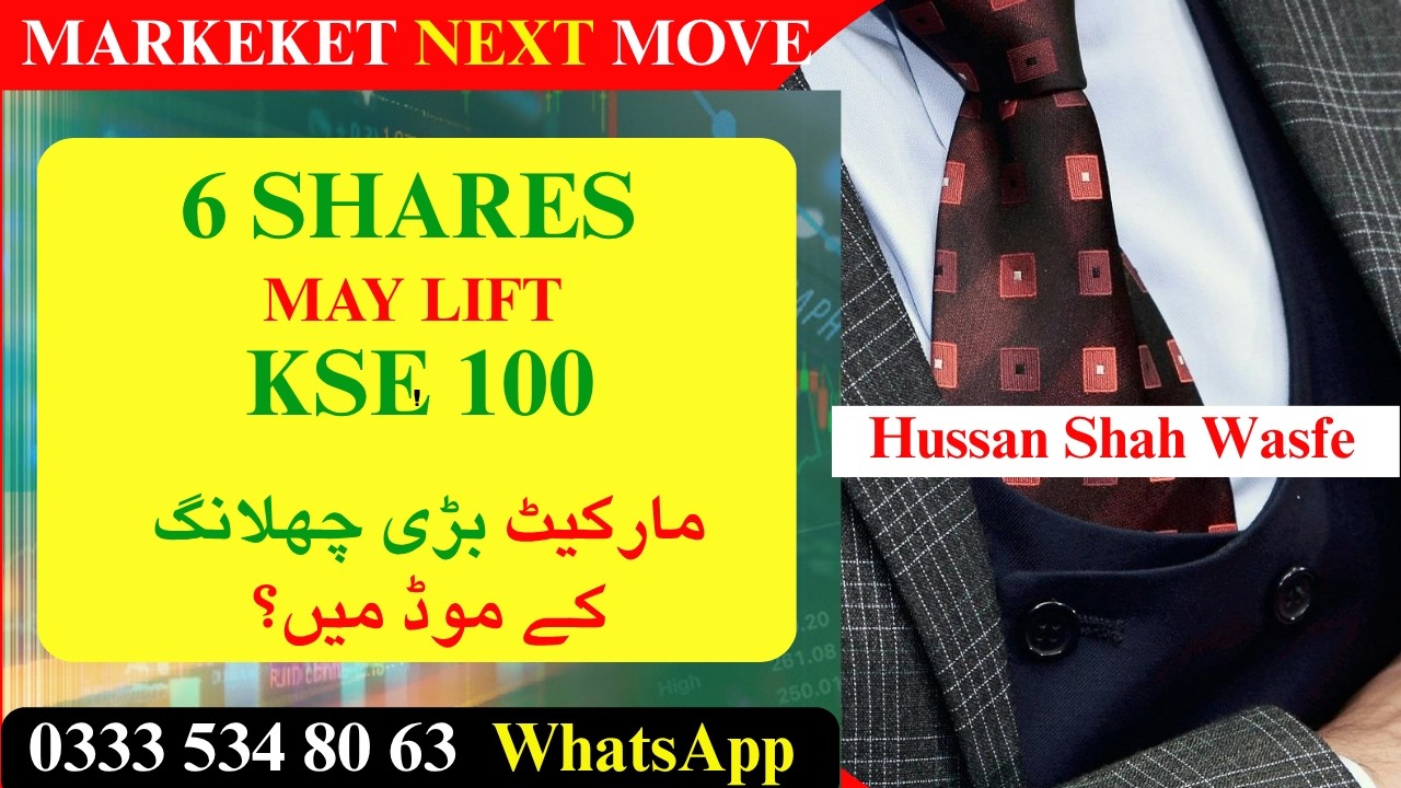 PSX BIG MOVE | 6 SHARES | Hussain Shah Wasfi | The 1% Mindset