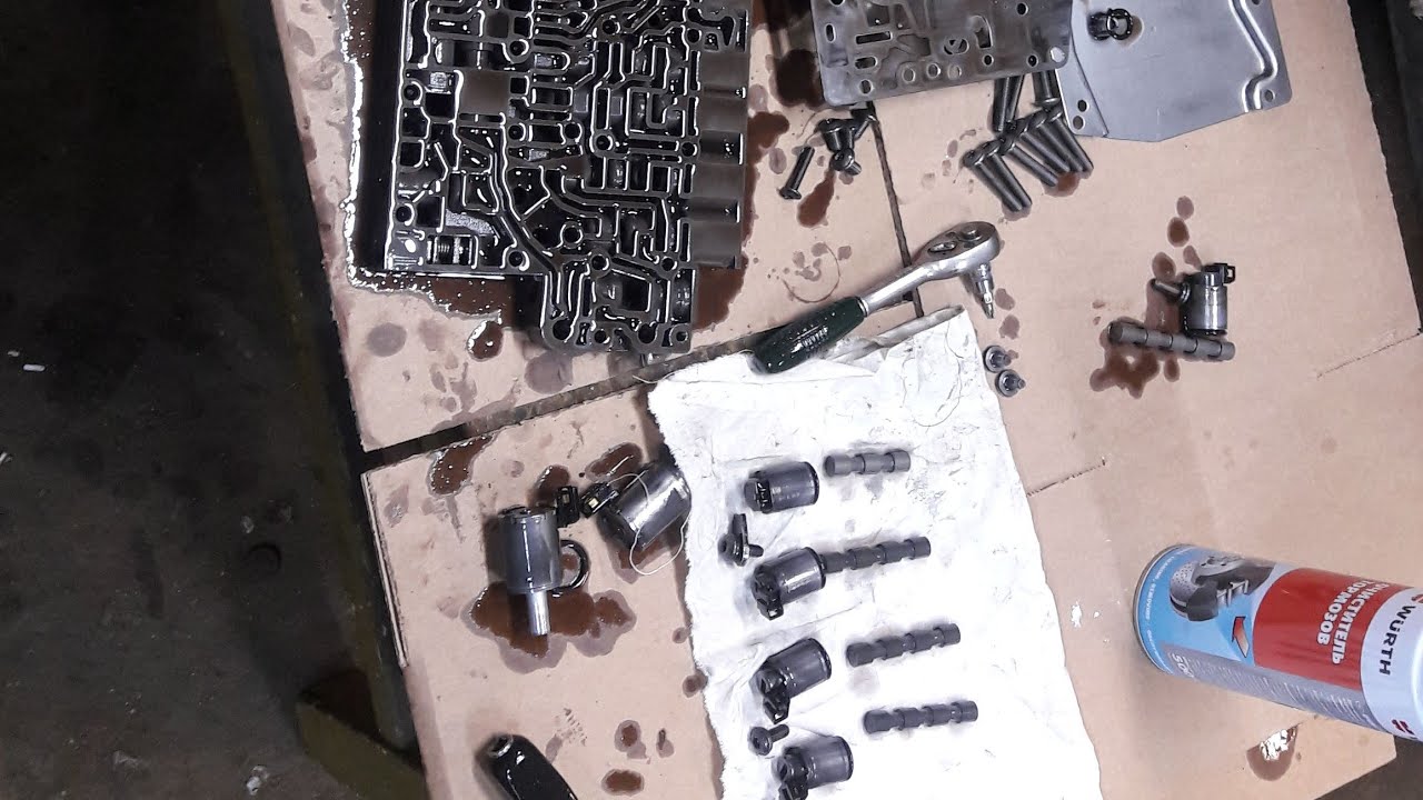 Ремонт АКПП АL4. DP0. пежо206. 1.6NFU