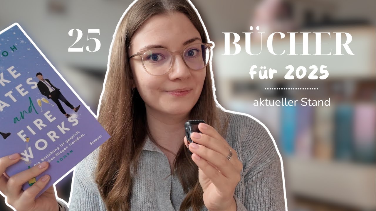 Lesechallenge | 25 B&uuml;cher f&uuml;r 2025 - aktueller Stand 📚✨