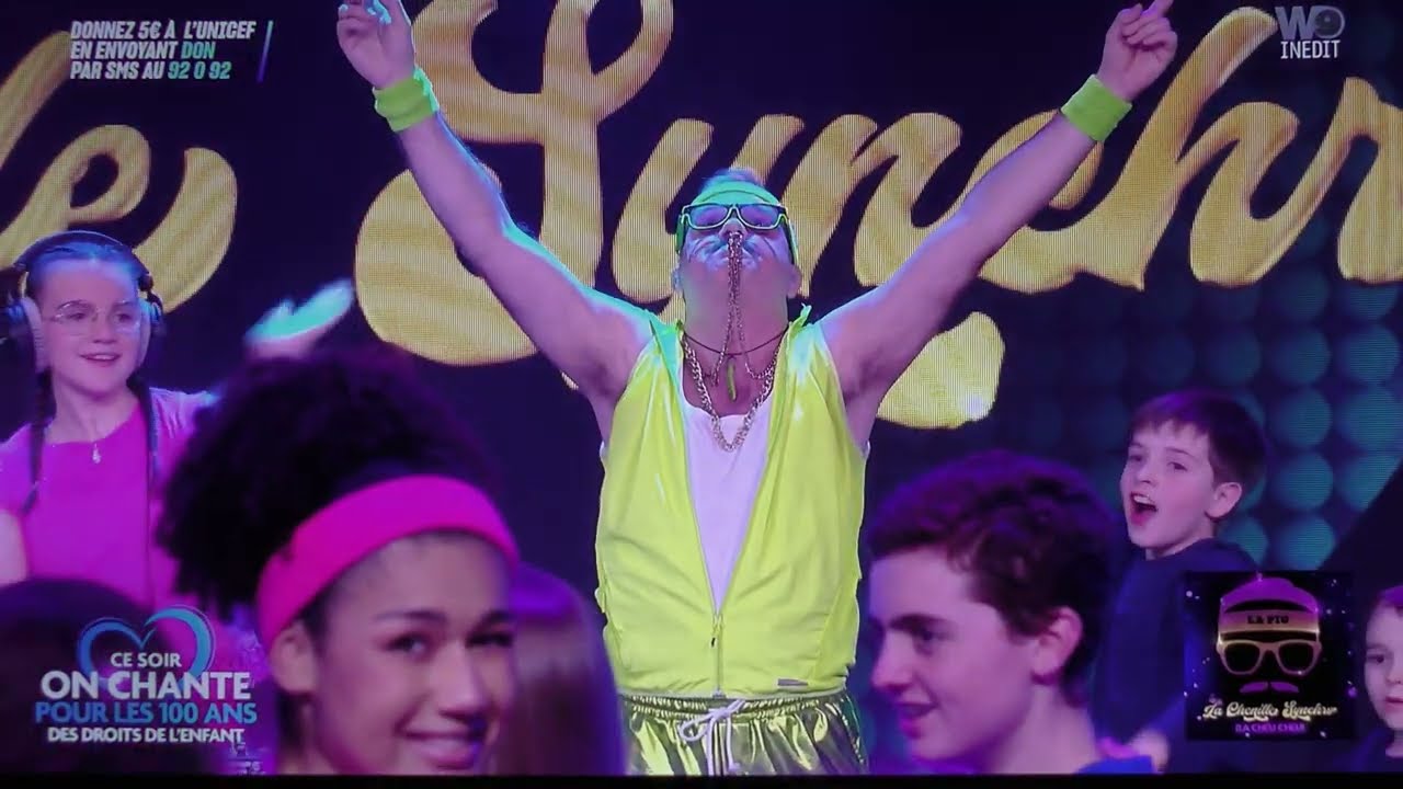 Les Petits Chanteurs d'Asnières - Concert Unicef 2024 - La chenille synchro - La Pig Chenilliste