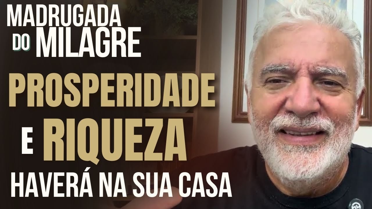MADRUGADA DO MILAGRE COM O PROFETA. 