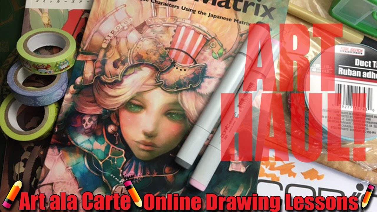 New Year Art Haul! 2016