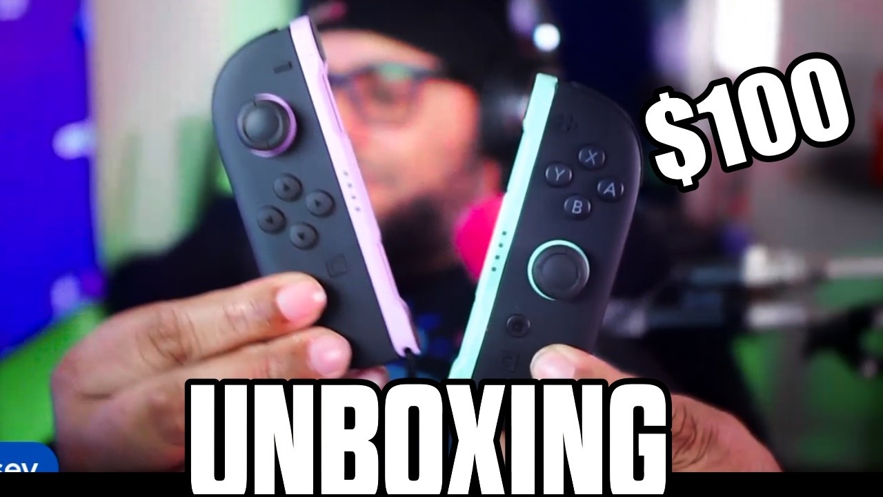 Распаковка новых контроллеров Joy Con 2! Стоит ли их покупать?