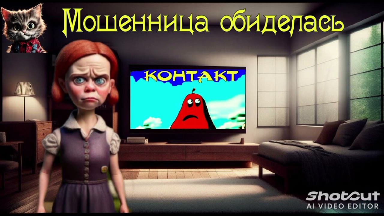 Мошенница обиделась.