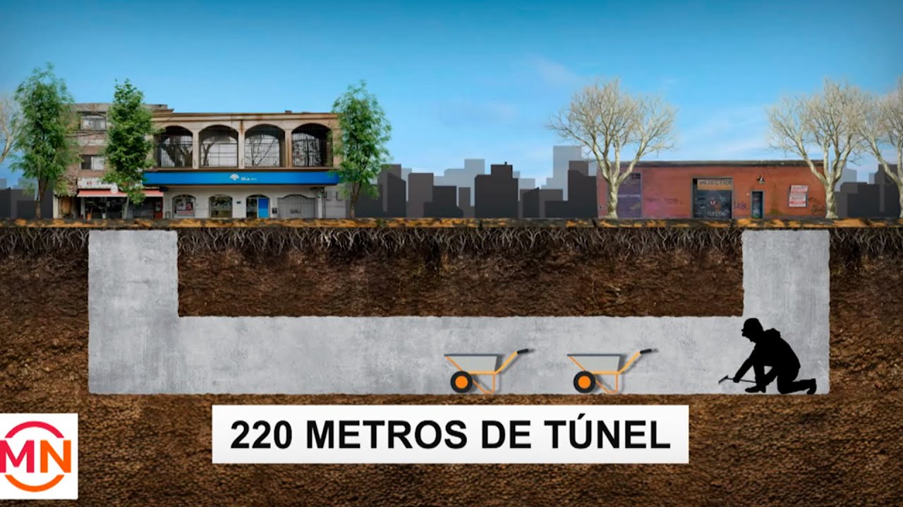 La ingeniería y la logística que tuvo que tener el túnel para el robo frustrado en San Isidro