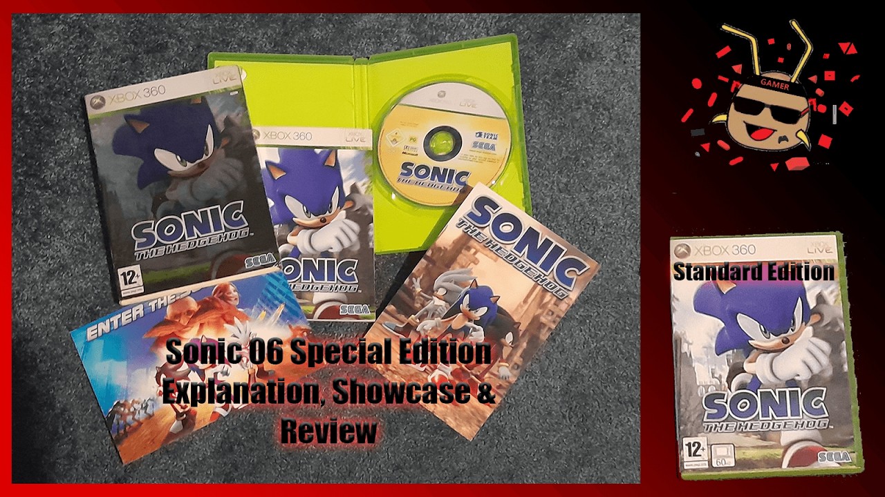 Sonic 06 Special Edition Explanation, Showcase & Review