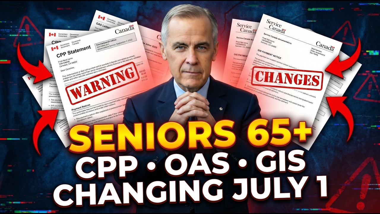 🚨 URGENT: New CPP, OAS & GIS Rules Begin July 1 &mdash; Canadian Seniors Could Lose Their Payment