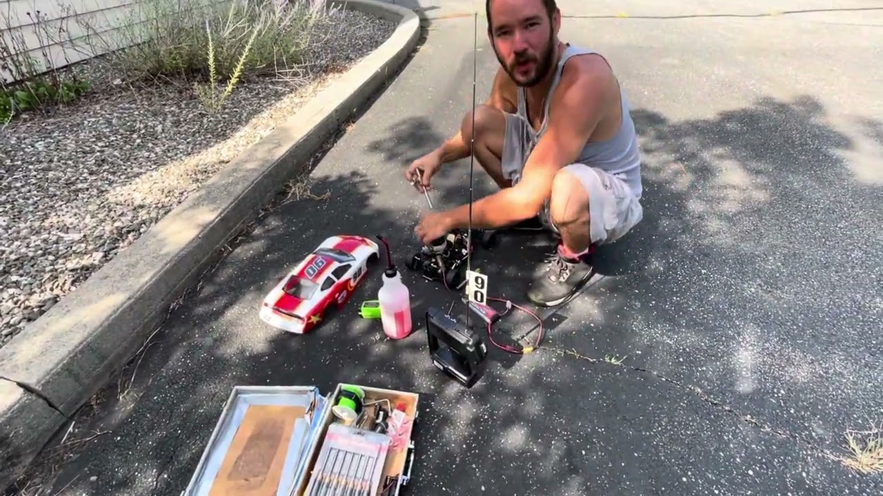 HPI RS4 Belt Drive Nitro RC Car New Engine Goes For First Drive How Does It Do ???