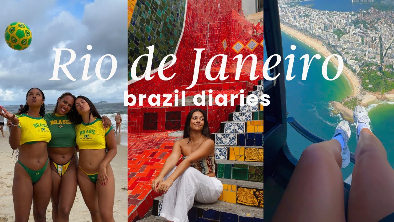rio de janeiro vlog 2025 | open-door helicopter, samba nights + iconic beach days in brazil 🇧🇷🌞