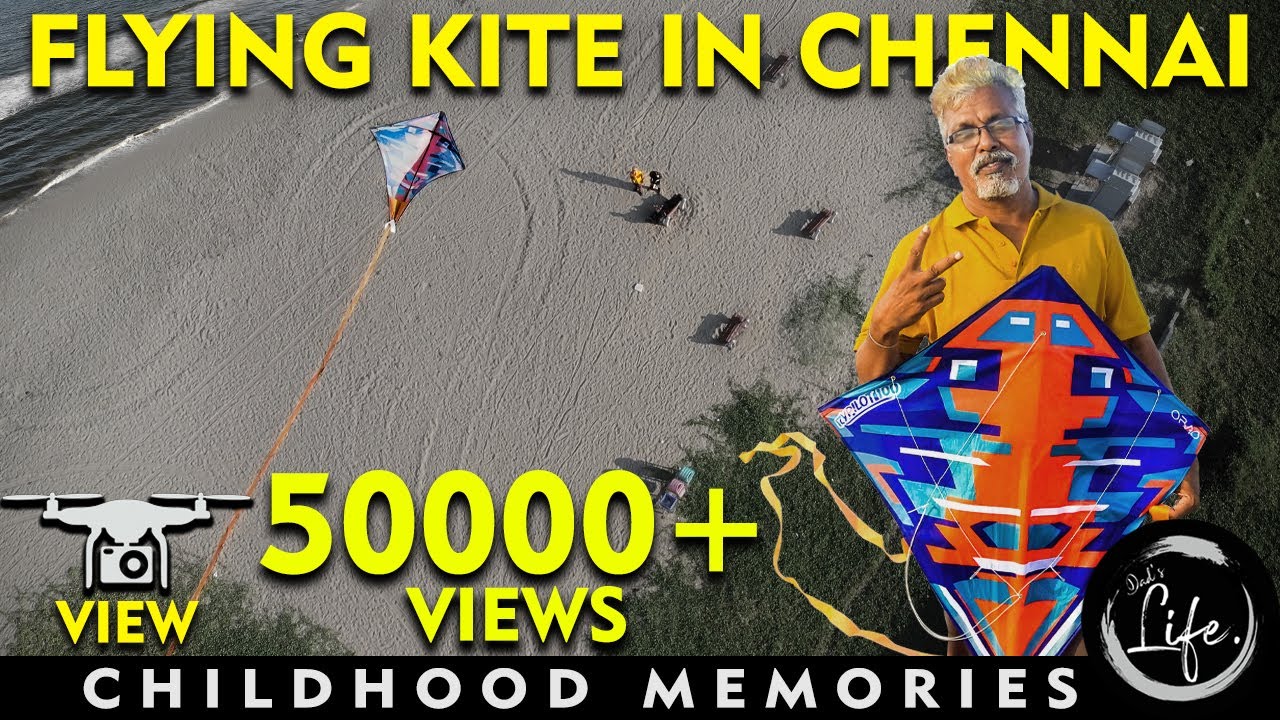 Flying KITE in Chennai | Childhood Memories | Legal? | No MANJA