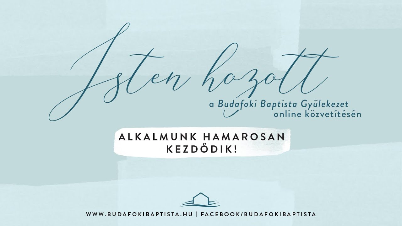 Budafoki Baptista Gy&uuml;lekezet - Istentisztelet - Ig&eacute;t hirdet - Papp J&aacute;nos  Lp