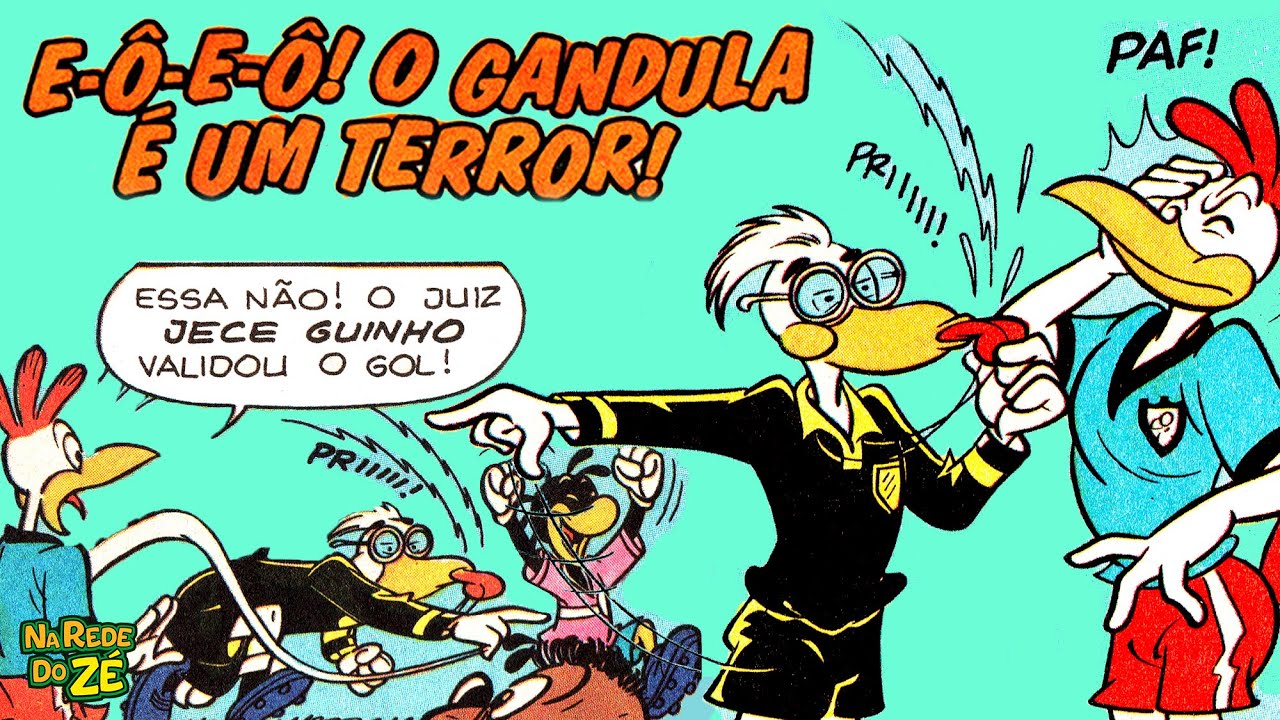 Zé Carioca - E-ô-e-ô! O gandula é um terror! - hq nº 2063 - Quadrinhos Disney