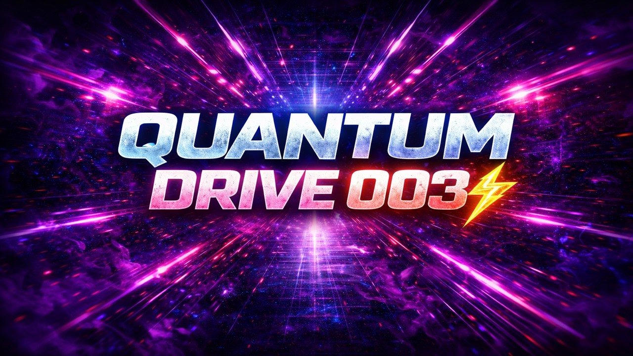 Quantum Drive 003 ⚡ 144 BPM Hypnotic Dark Psytrance | Underground Energy Mix
