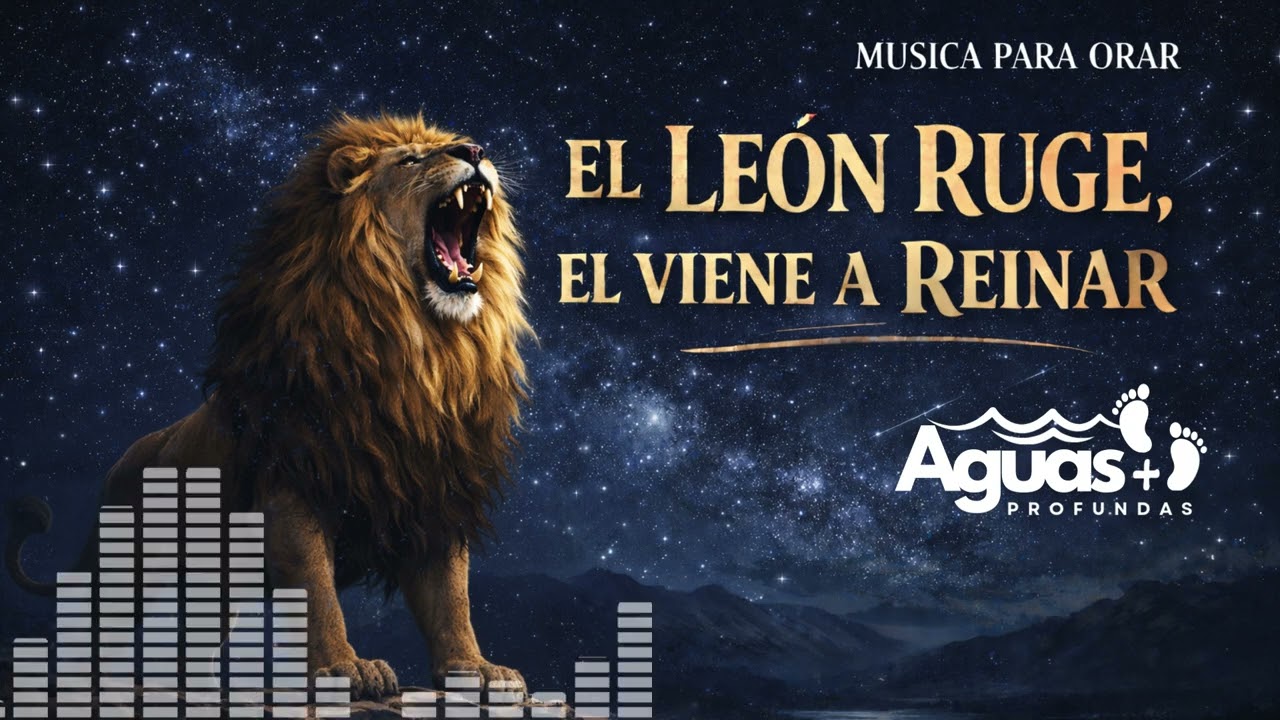 El Leon Ruge, El Viene a Reinar  | [ Musica para Orar ]