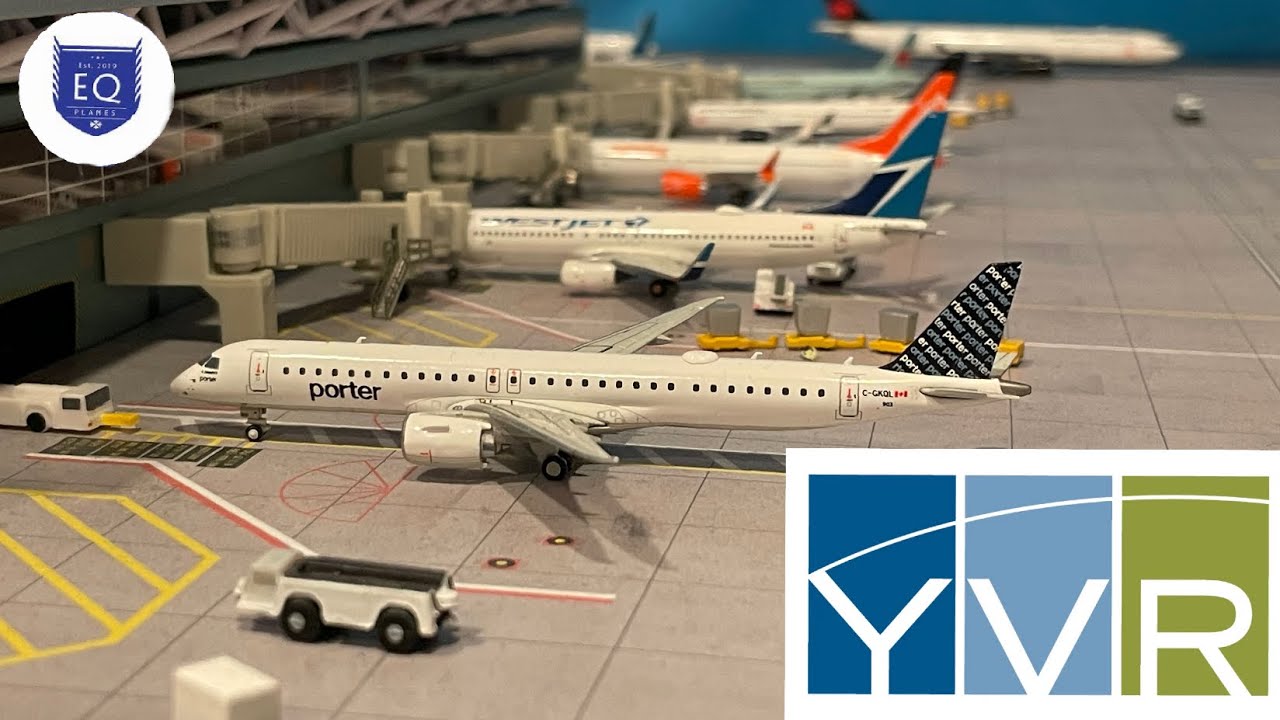 Huge New Vancouver YVR 1:400 Scale Gemini Jets Canadian Model Airport Update