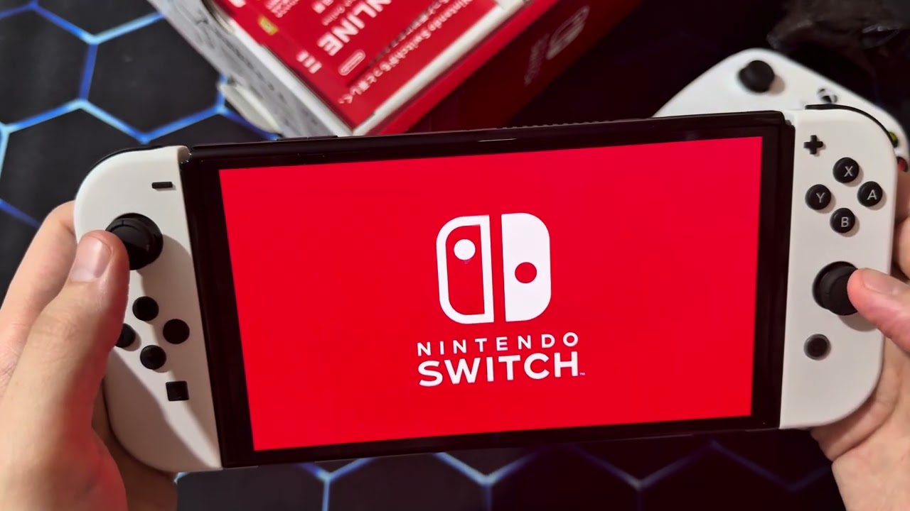 Распаковка Nintendo Switch OLED в 2026-м! 