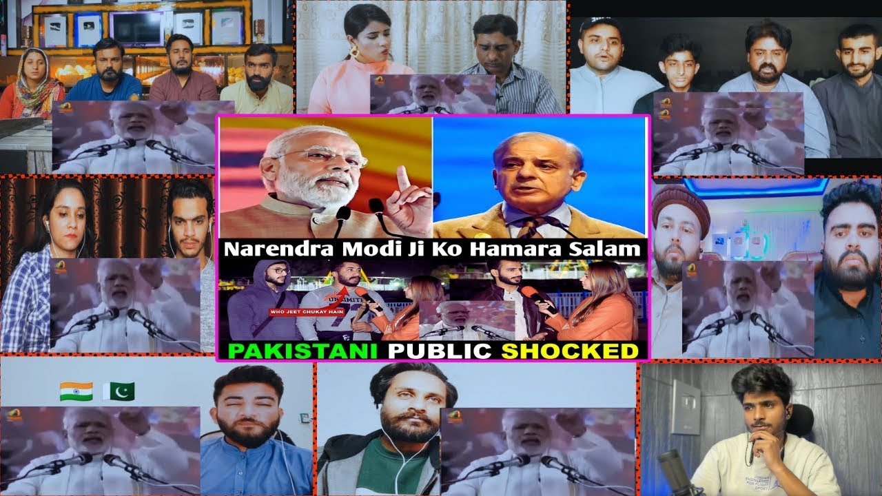 Narendra Modi Ji Speaking to People of Pakistan || PM Modi Challenges Pakistan || Reaction MASHUP