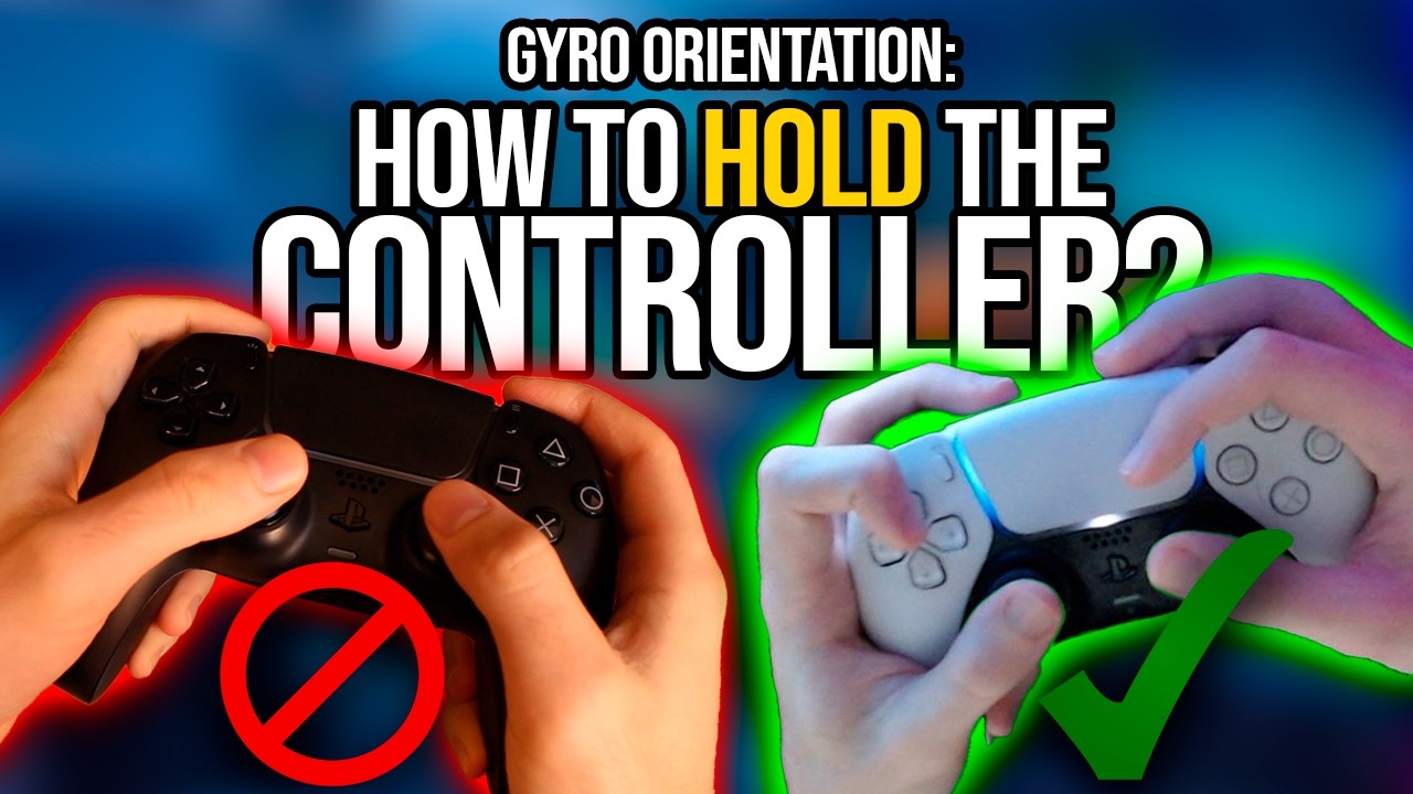 Gyro Orientation: How to Hold The Controller?