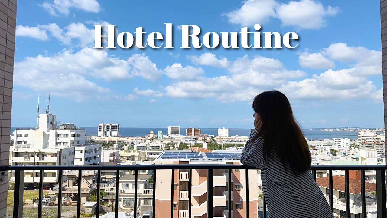 【沖縄Vlog】40代女子の快適ホテルルーティン。食べ放題ランチと沖縄限定コンビニ品に感激