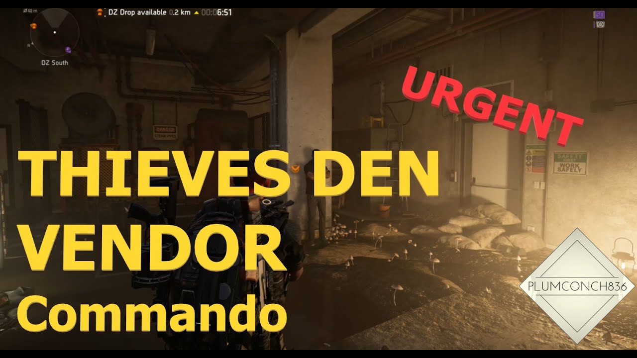 The Division 2 - THIEVES DEN VENDOR - PERFECTLY NAKED - Commando SVD - NAMED GEAR AND GEARSET ITEMS!