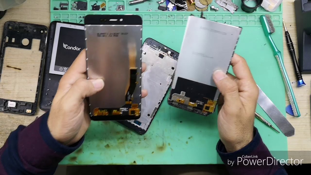 Condor p8 pro Lcd replace تغيير شاشة هاتف  كوندور