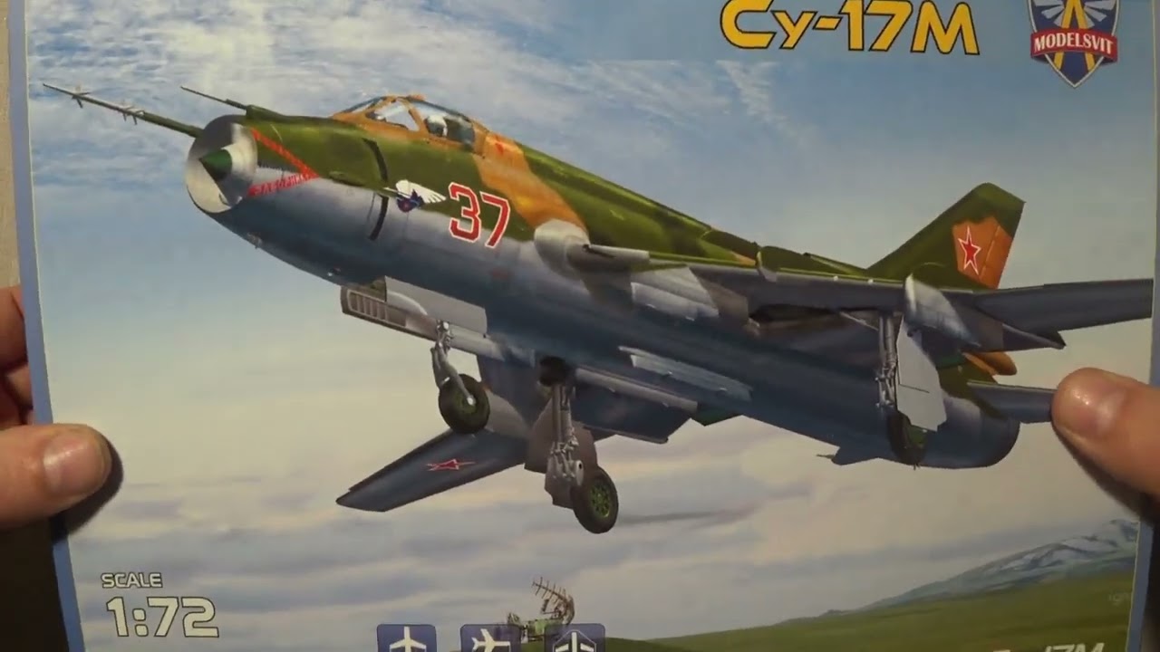 Сухой Су-17М, Modelsvit, распаковка 1:72
