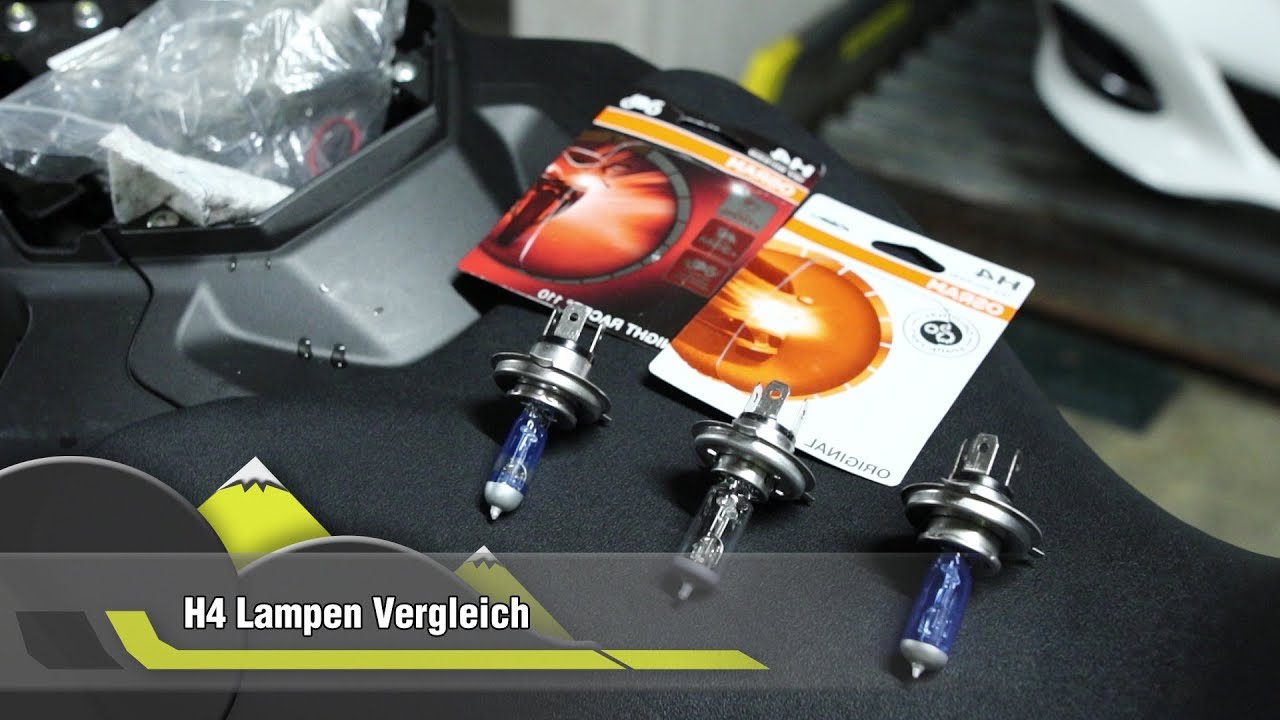Osram Night Racer H4 & Original Birne im Test | Yamaha MT07