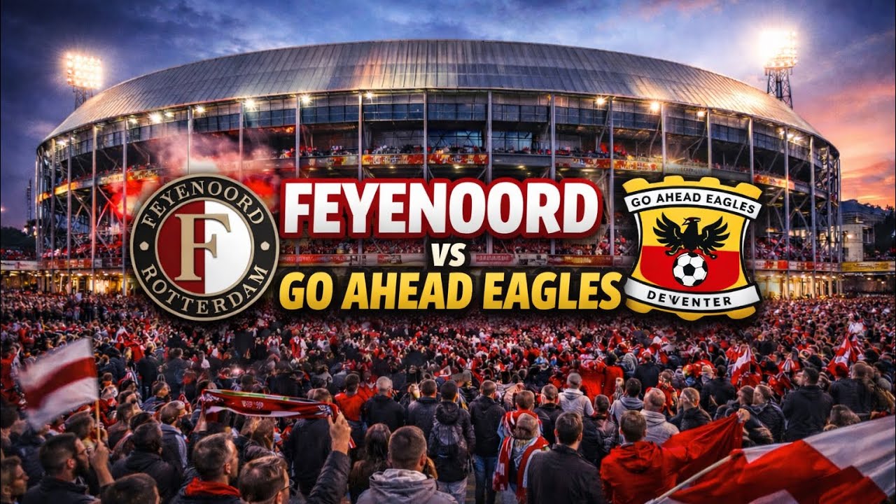 Feyenoord vs Go Ahead Eagles at De Kuip! 🔥