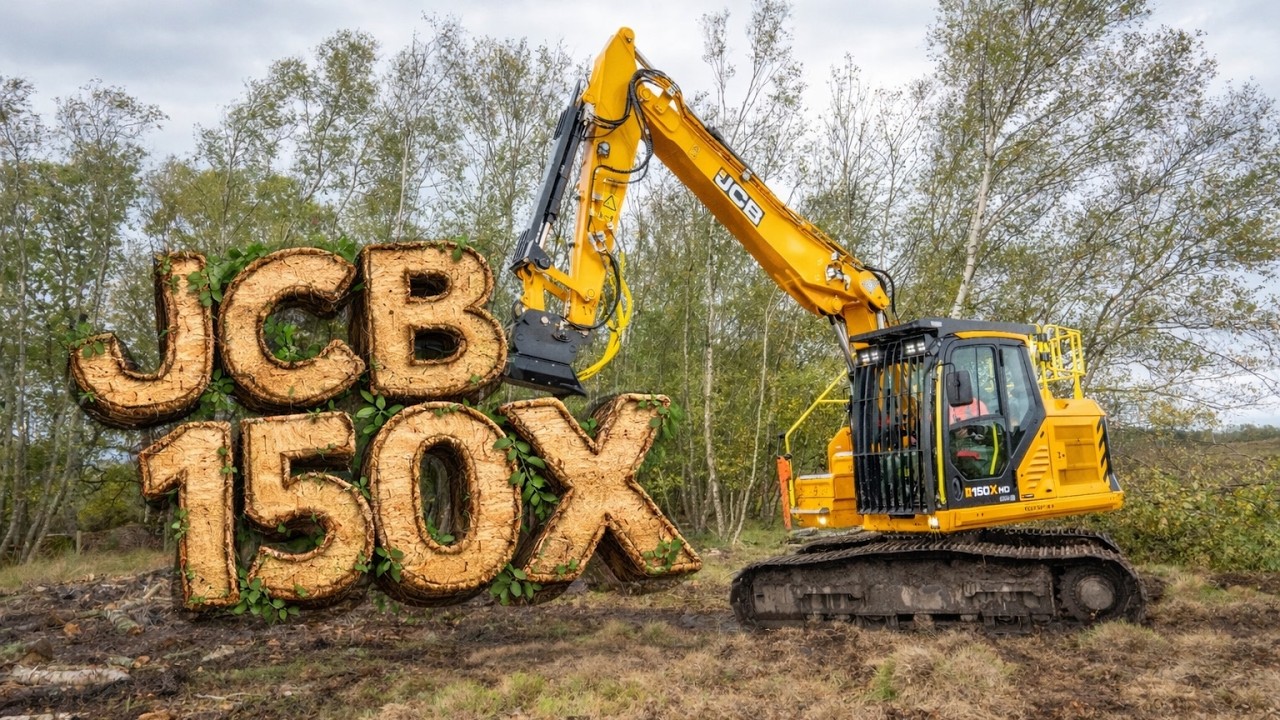 Новый JCB 150X для лесозаготовительной техники CD Forestry