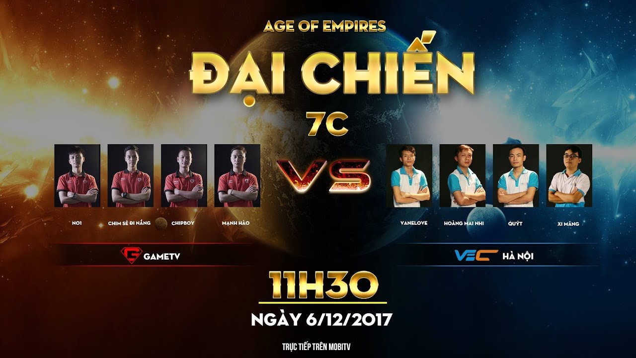 [TRỰC TIẾP] Đại chiến GameTV vs Hà Nội ngày 06/12/2017