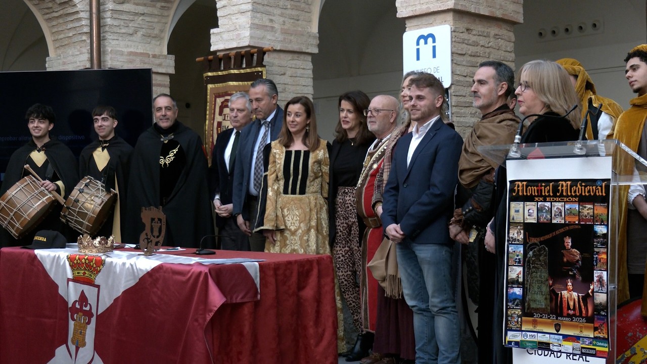 Montiel presenta la 50 edición de las Jornadas de recreación histórica Montiel Medieval