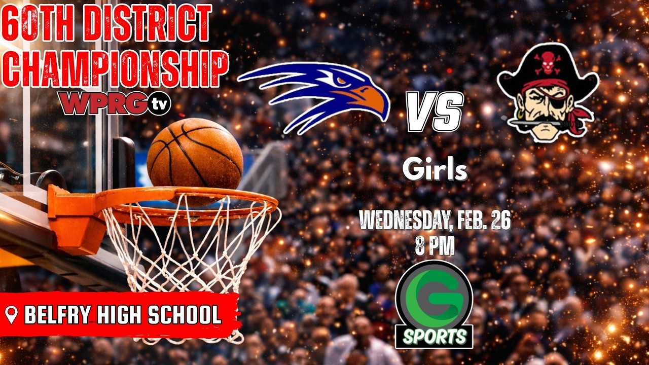 Pike Central vs Belfry - Girls 60th District Championship on WPRGtv (02.25.26)