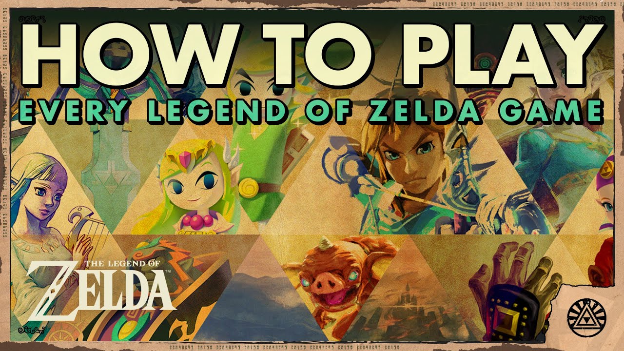 Как играть в каждую игру Legend of Zelda